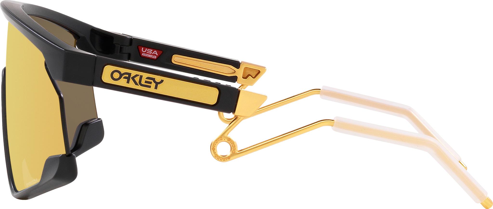 Product gallery image number 4 for product BXTR Metal Sunglasses - Matte Black - Prizm 24K Iridium Lens - Unisex