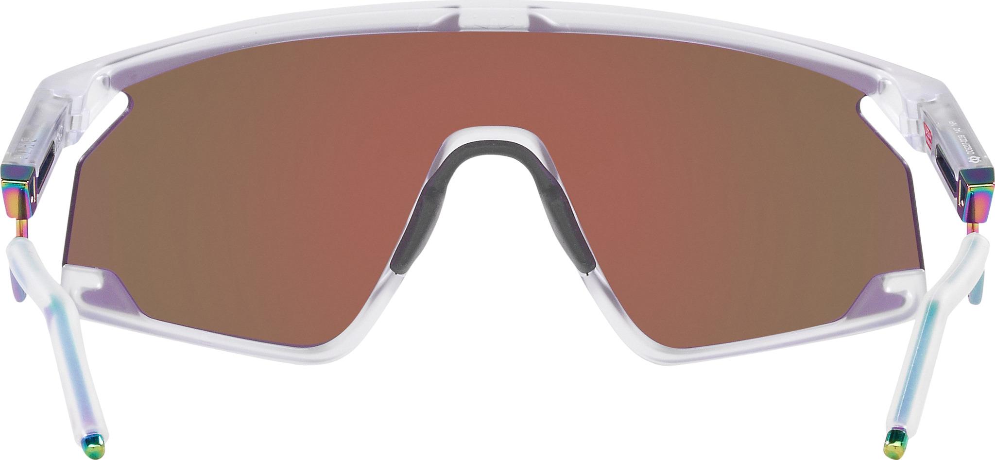 Product gallery image number 2 for product BXTR Metal Sunglasses - Matte Clear - Prizm Violet Iridium Lens - Unisex