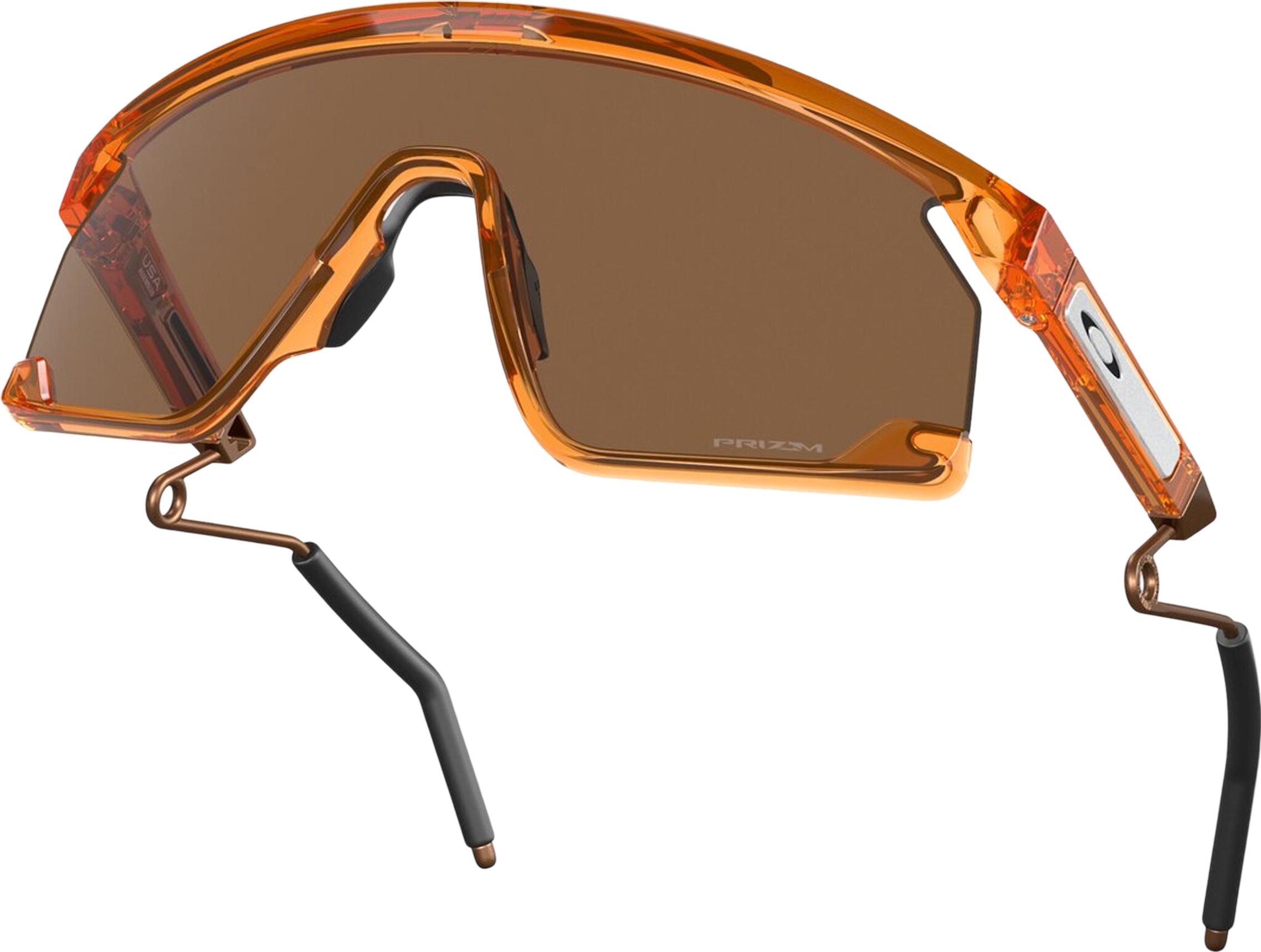 Product gallery image number 5 for product BXTR Metal Coalesce Sunglasses - Transparent Ginger - Prizm Bronze Lens
