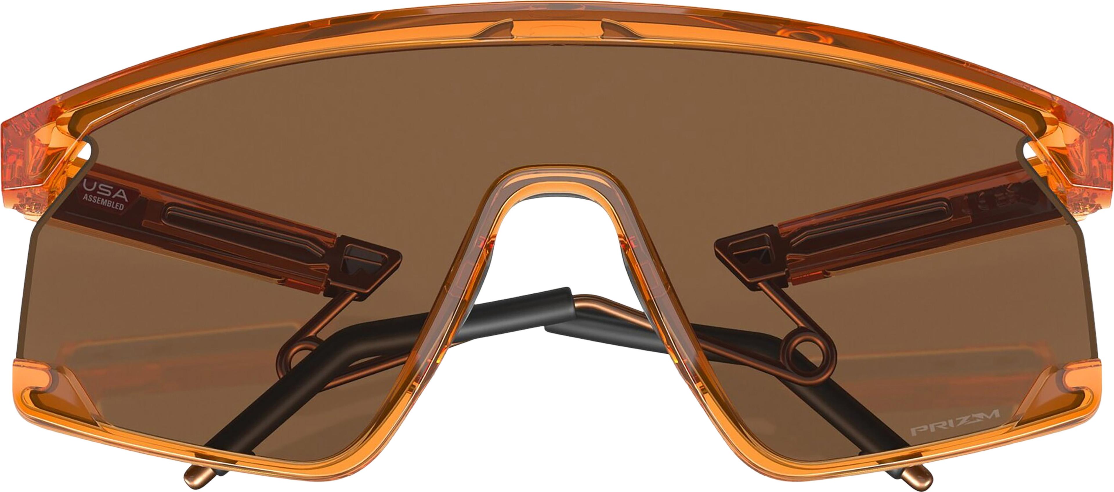 Product gallery image number 8 for product BXTR Metal Coalesce Sunglasses - Transparent Ginger - Prizm Bronze Lens