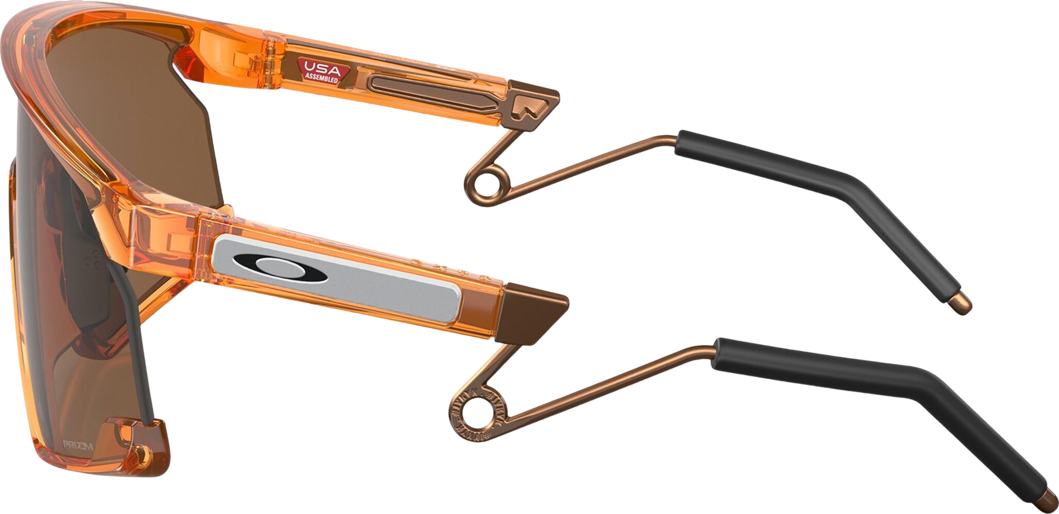 Product gallery image number 7 for product BXTR Metal Coalesce Sunglasses - Transparent Ginger - Prizm Bronze Lens
