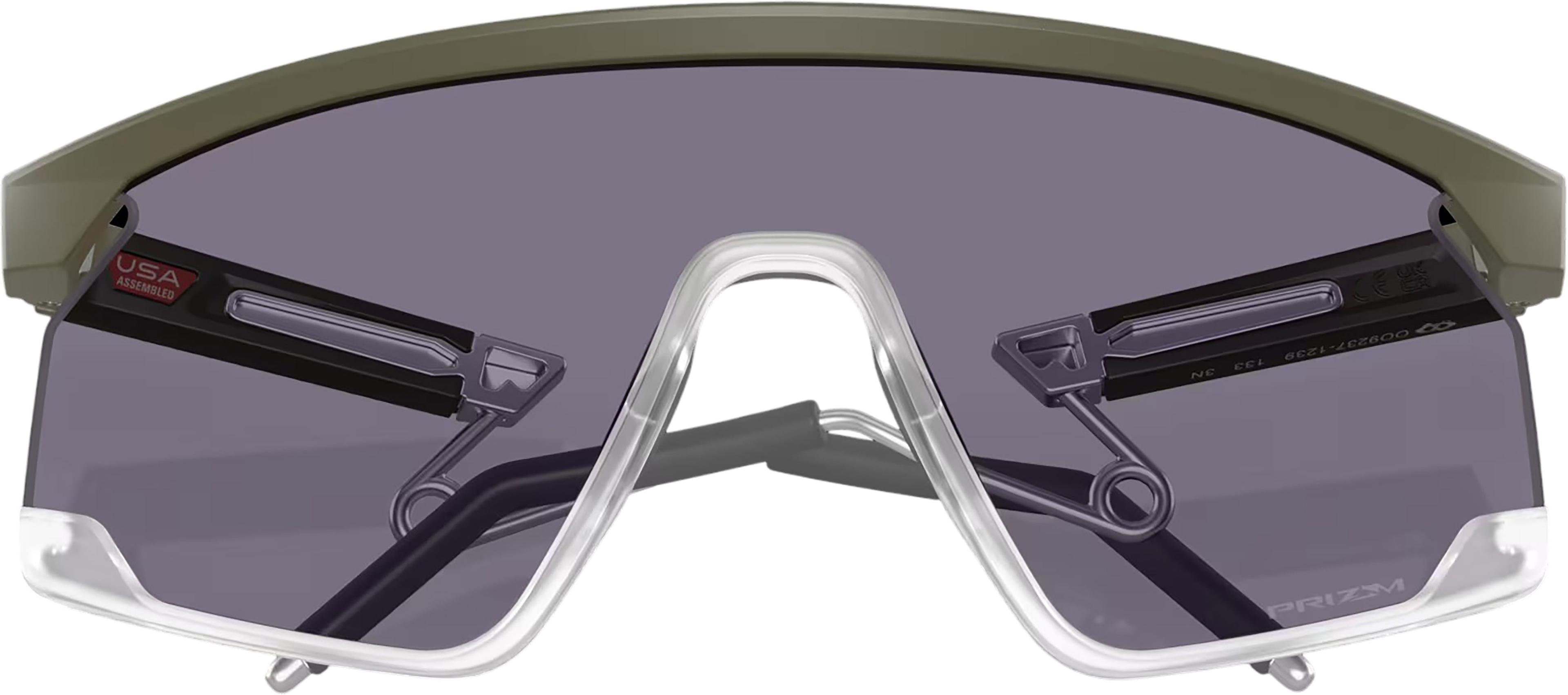 Numéro de l'image de la galerie de produits 3 pour le produit Lunettes de soleil BXTR Metal Latitude Collection - Matte Moss - Verres Prizm Grey