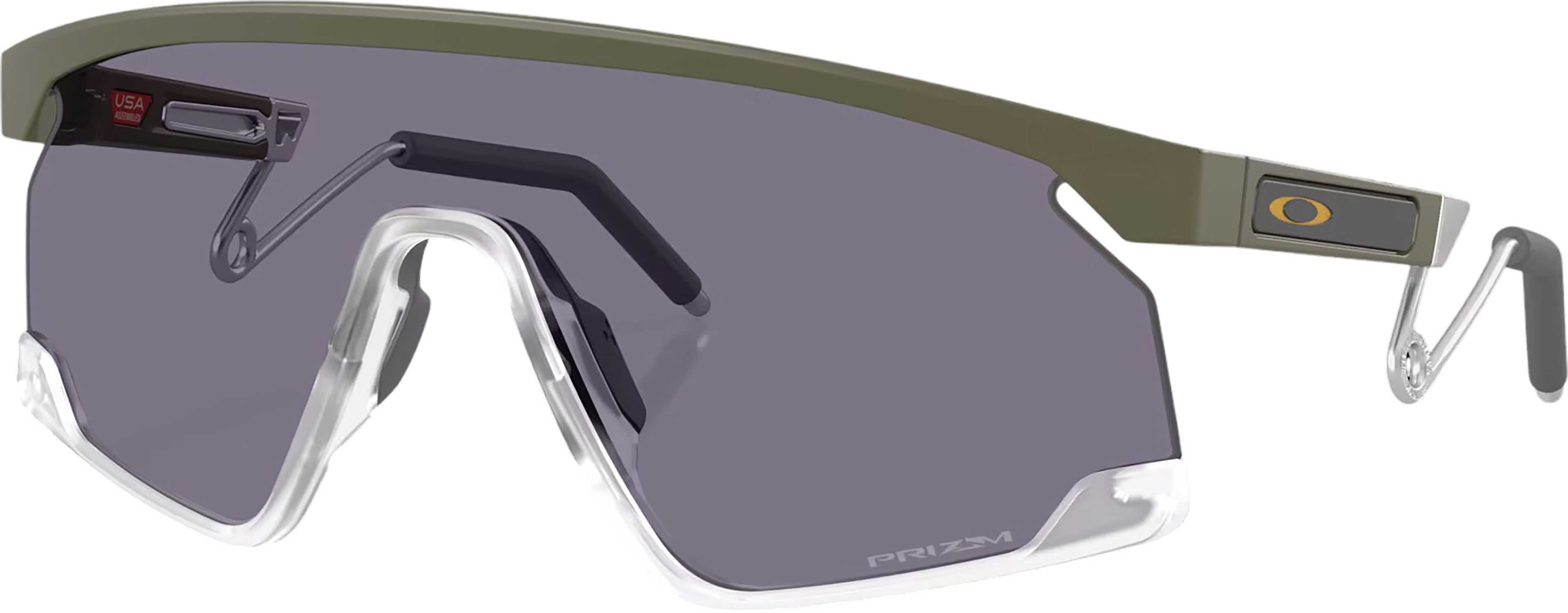 Product image for BXTR Metal Latitude Collection Sunglasses - Matte Moss - Prizm Grey Lens