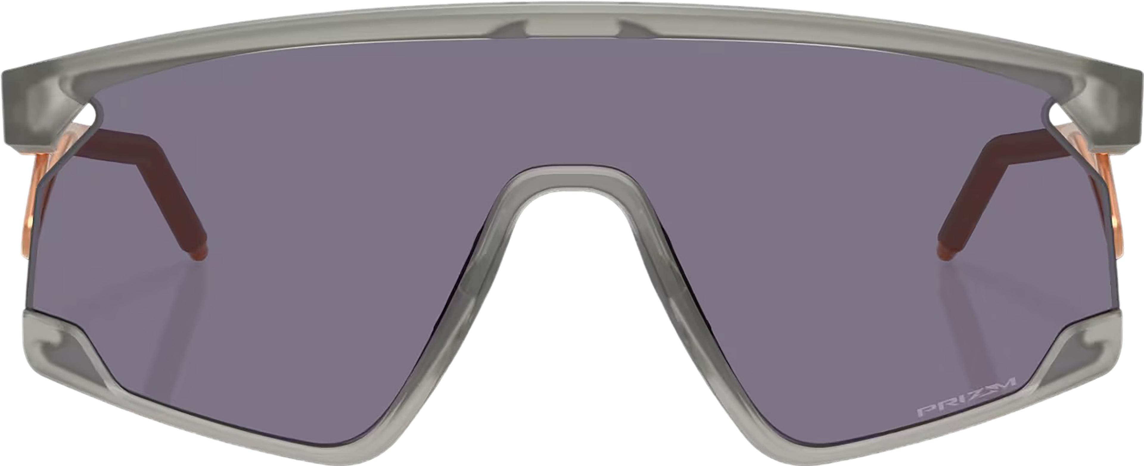 Product gallery image number 4 for product BXTR Metal Forge Collection Sunglasses - Transparent Grey Ink - Prizm Grey Lens