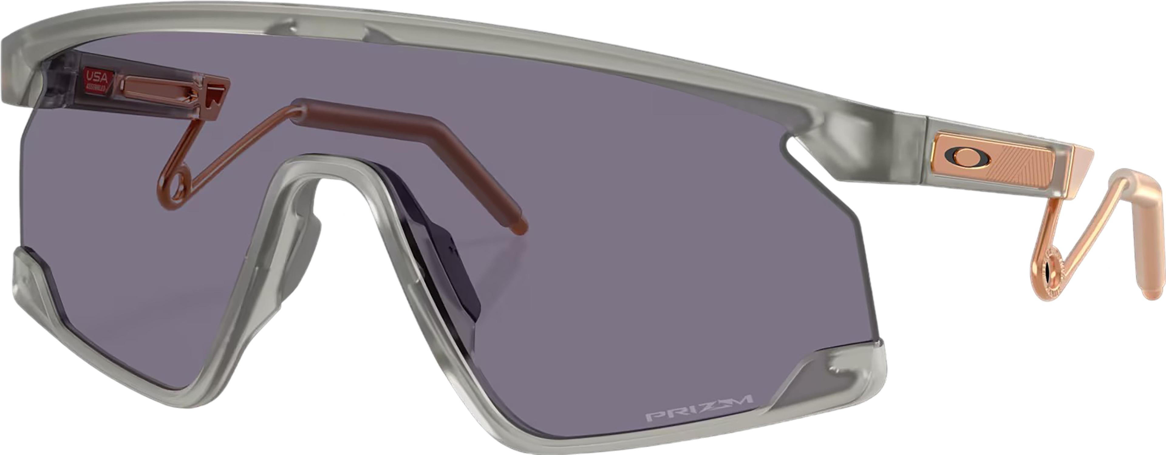 Product gallery image number 1 for product BXTR Metal Forge Collection Sunglasses - Transparent Grey Ink - Prizm Grey Lens