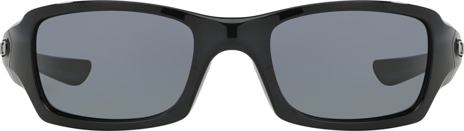 Product gallery image number 4 for product Fives Squared Sunglasses - Polished Black - Grey Lens