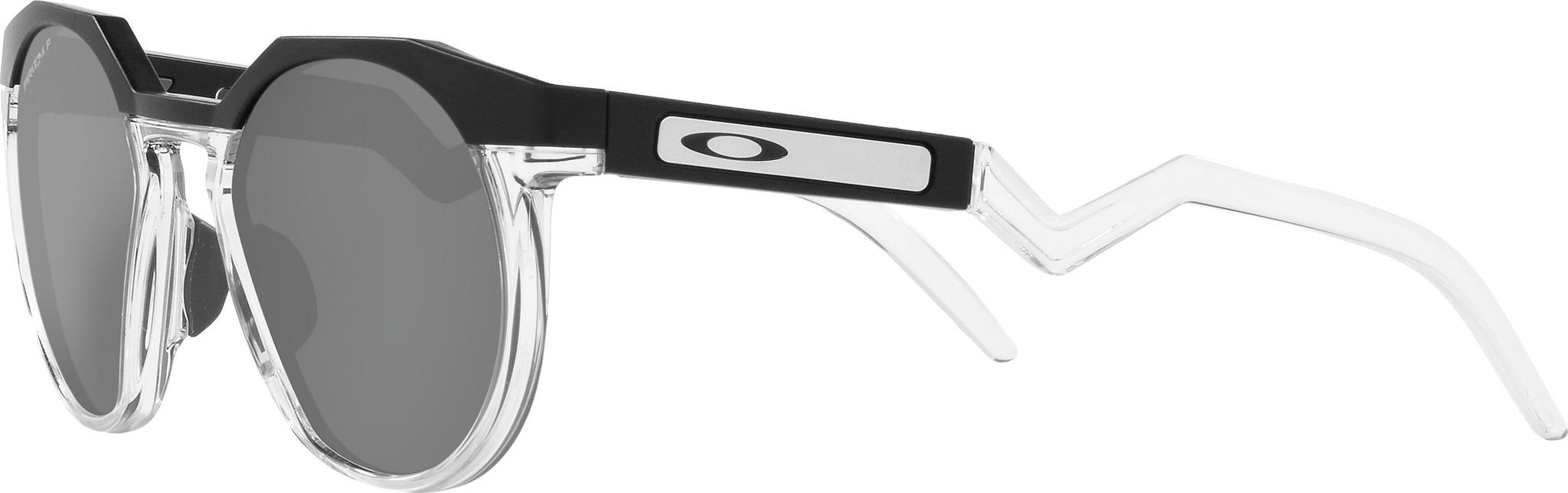 Product gallery image number 5 for product HSTN Sunglasses - Matte Black Clear - Prizm Black Iridium Polarized Lens - Unisex