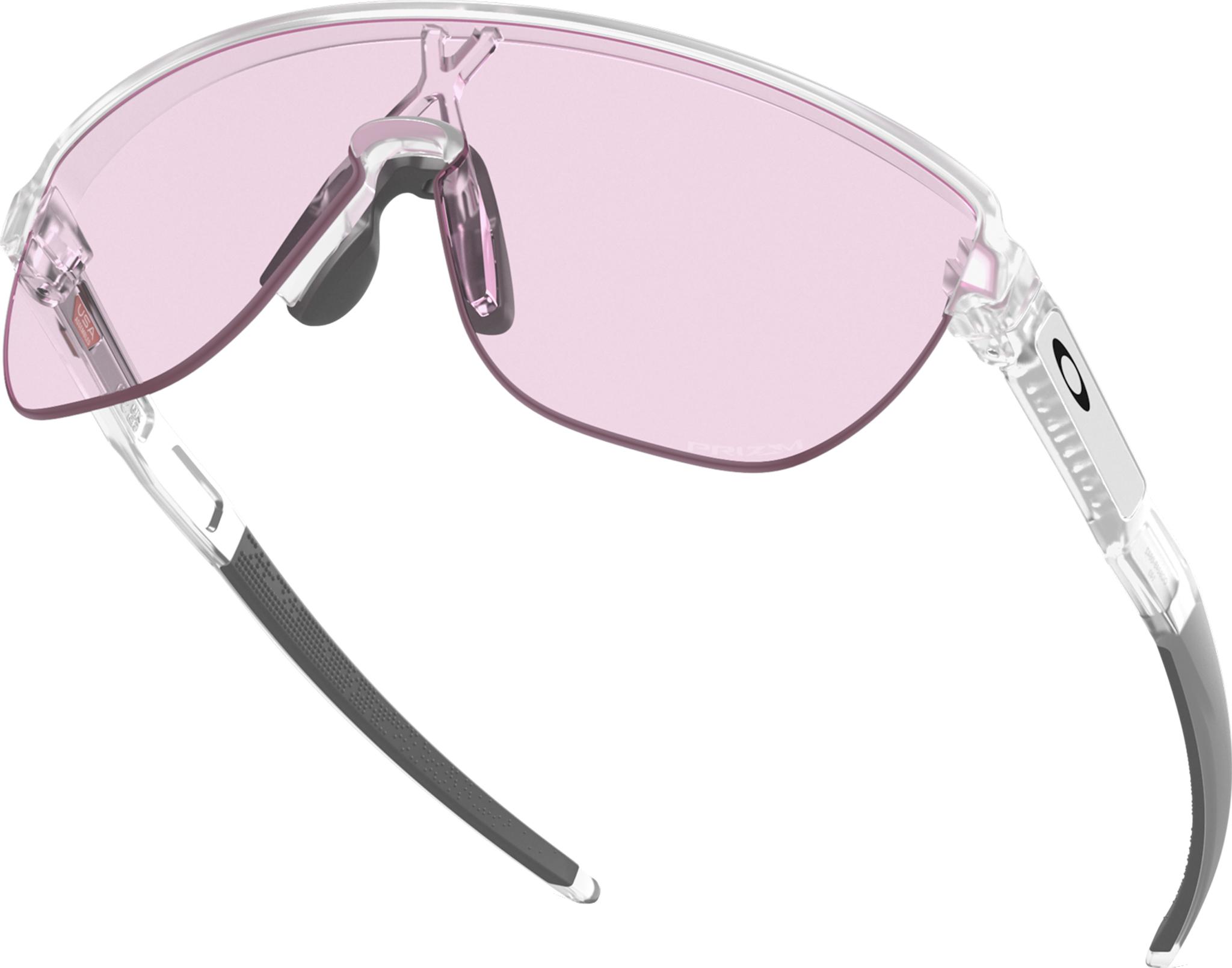 Product gallery image number 7 for product Corridor Sunglasses - Matte Clear - Prizm Low Light Lens - Unisex