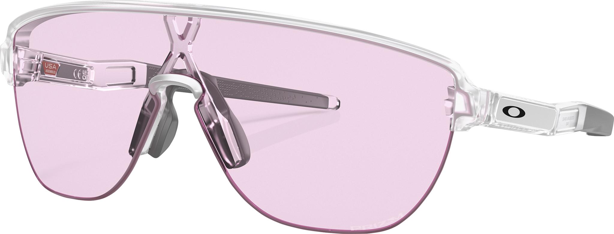 Product gallery image number 1 for product Corridor Sunglasses - Matte Clear - Prizm Low Light Lens - Unisex