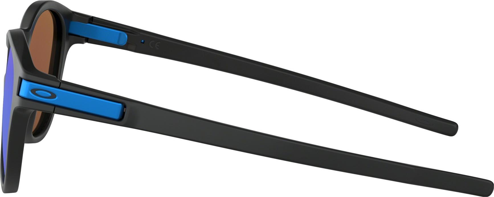 Product gallery image number 2 for product Latch Sunglasses - Matte Black - Prizm Sapphire Lens