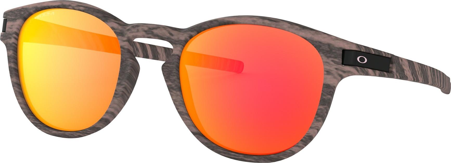 Product gallery image number 1 for product Latch Sunglasses - Woodgrain Rosewood - Prizm Ruby Iridium Lens