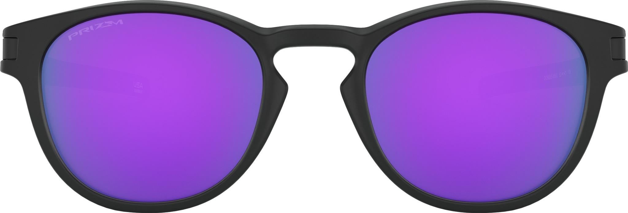 Product gallery image number 1 for product Latch Sunglasses - Matte Black - Prizm Violet Iridium Lens
