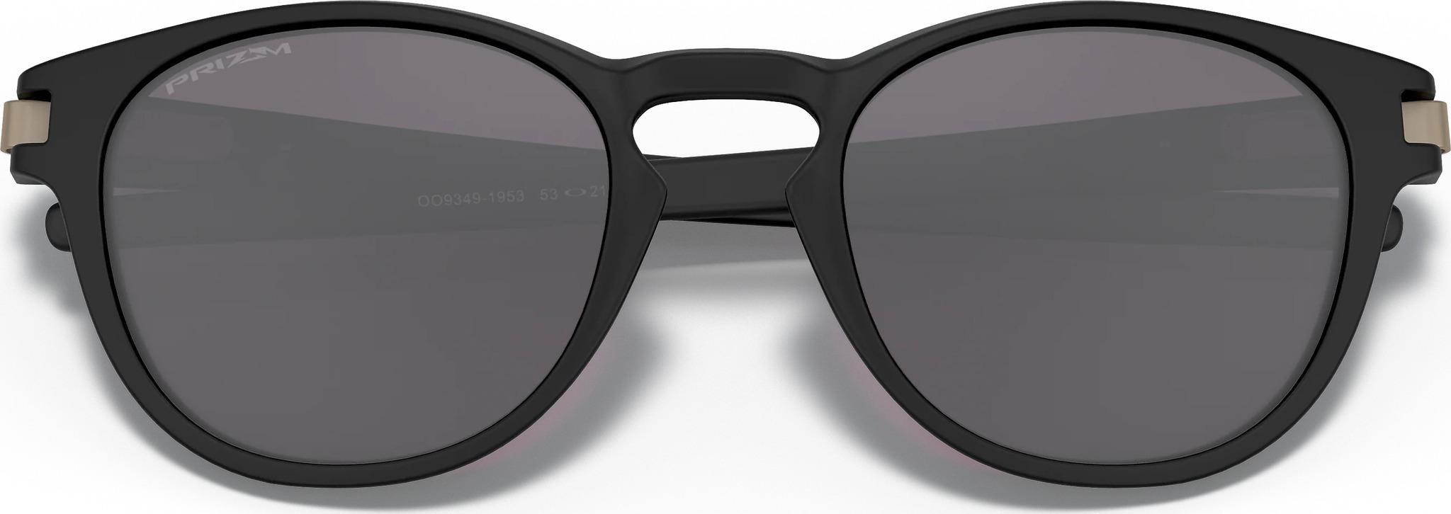 Product gallery image number 4 for product Latch Sunglasses - Matte Black - Prizm Grey Polarized Lens