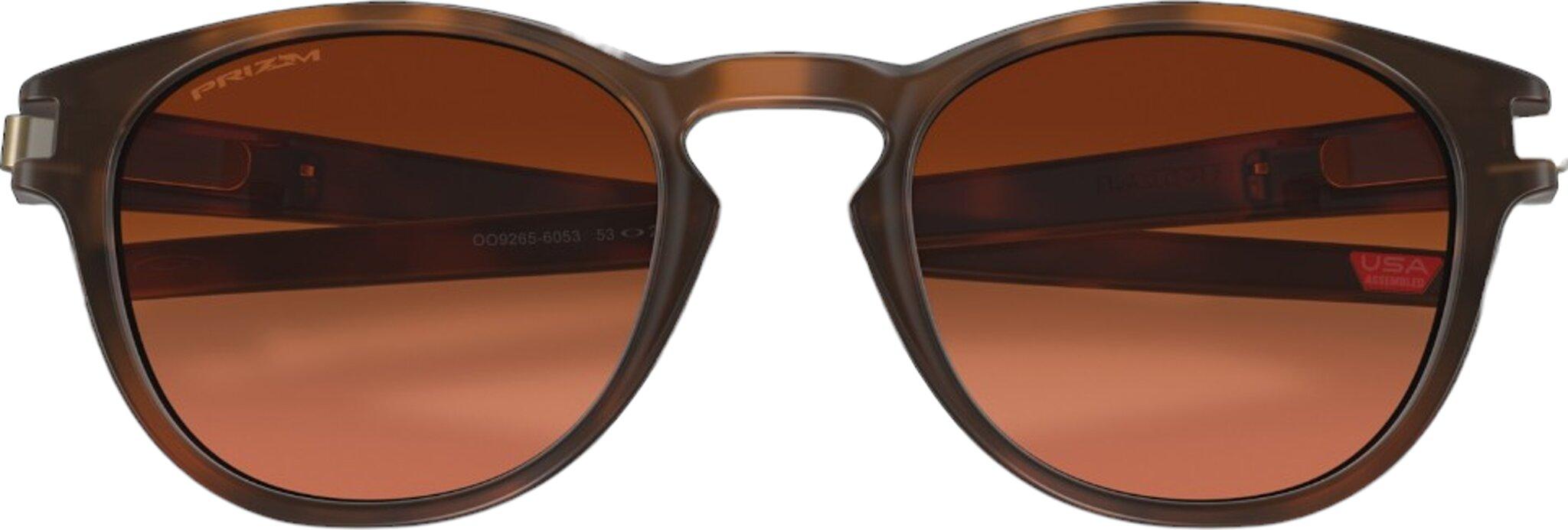 Product gallery image number 4 for product Latch Sunglasses - Matte Brown Tortoise - Prizm Brown Gradient Lens