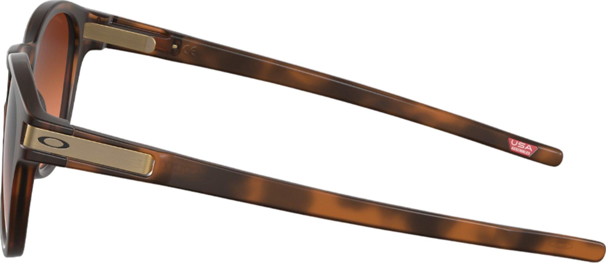 Product gallery image number 5 for product Latch Sunglasses - Matte Brown Tortoise - Prizm Brown Gradient Lens