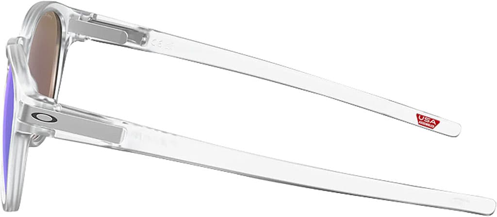 Product gallery image number 2 for product Latch Sunglasses - Matte Clear - Prizm Sapphire Iridium Polarized Lens