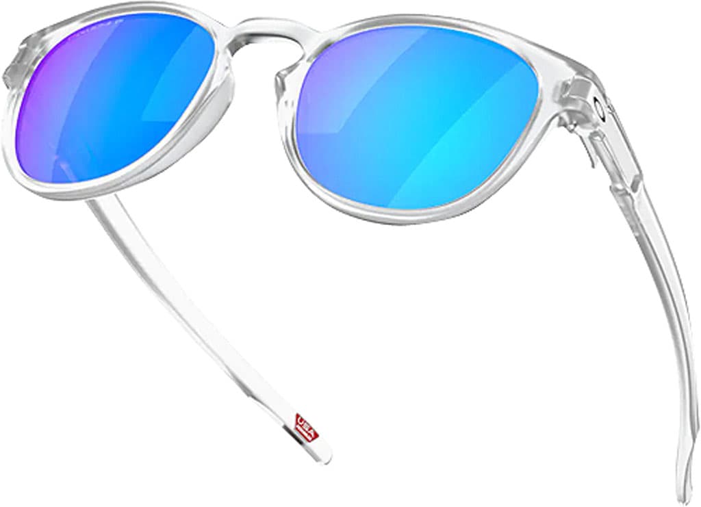 Product gallery image number 5 for product Latch Sunglasses - Matte Clear - Prizm Sapphire Iridium Polarized Lens