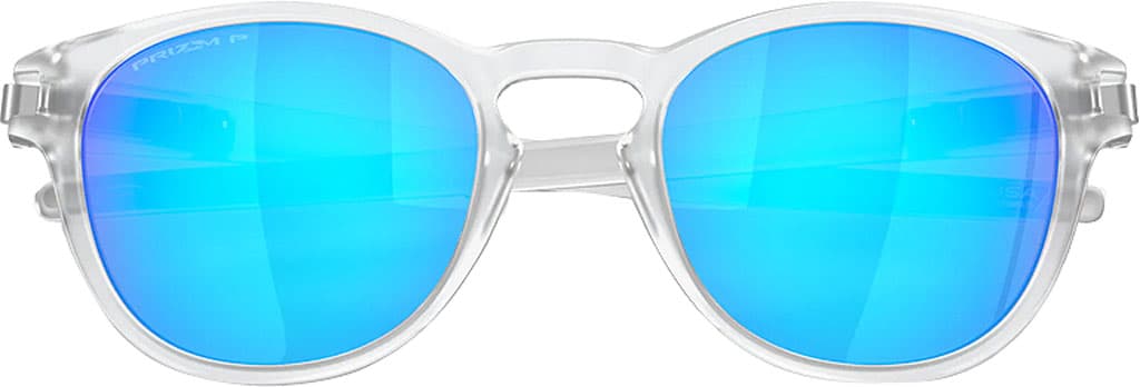 Product gallery image number 4 for product Latch Sunglasses - Matte Clear - Prizm Sapphire Iridium Polarized Lens