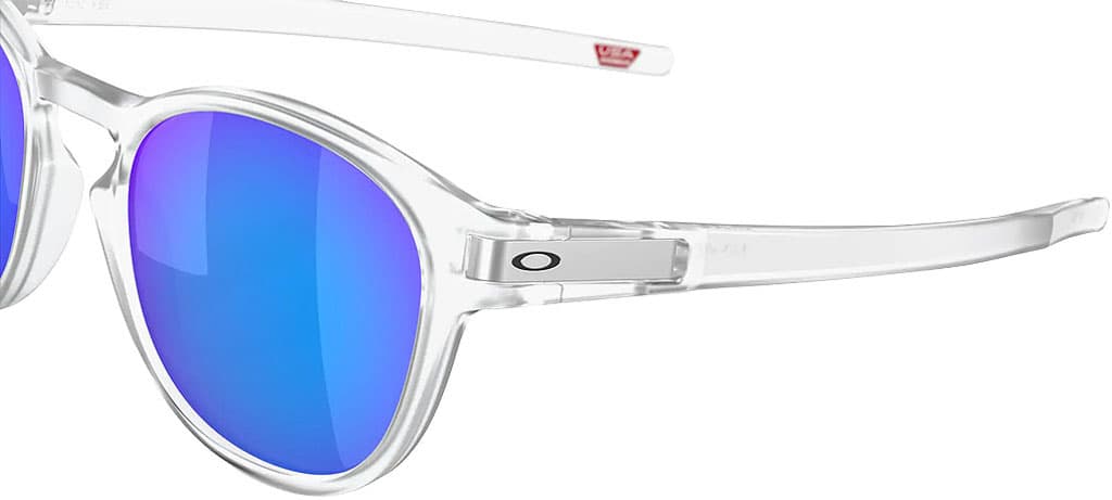 Product gallery image number 6 for product Latch Sunglasses - Matte Clear - Prizm Sapphire Iridium Polarized Lens