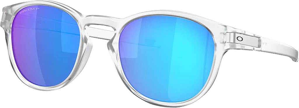 Product gallery image number 1 for product Latch Sunglasses - Matte Clear - Prizm Sapphire Iridium Polarized Lens