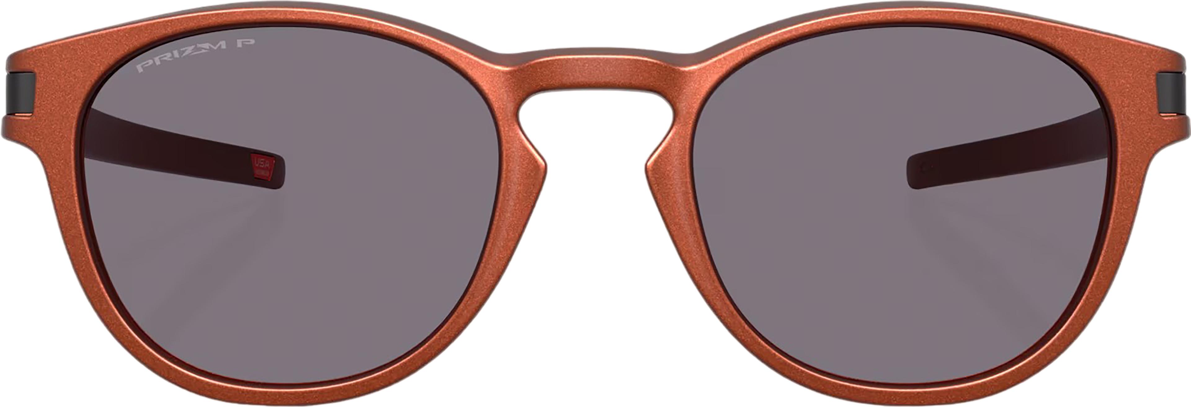 Product gallery image number 5 for product Latch Forge Collection Sunglasses - Fire Orange - Prizm Grey Polarized Lens