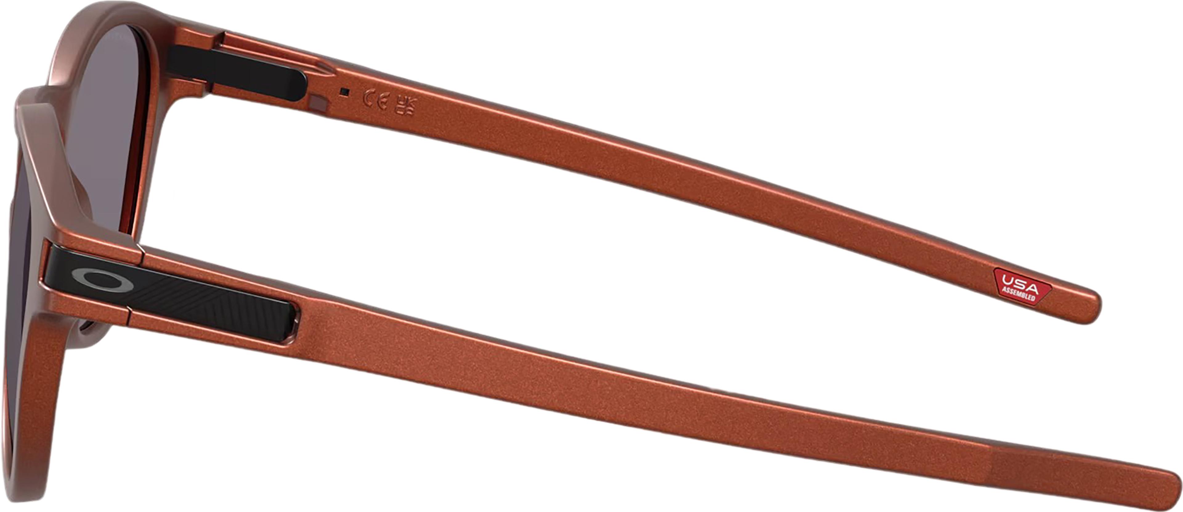 Product gallery image number 4 for product Latch Forge Collection Sunglasses - Fire Orange - Prizm Grey Polarized Lens