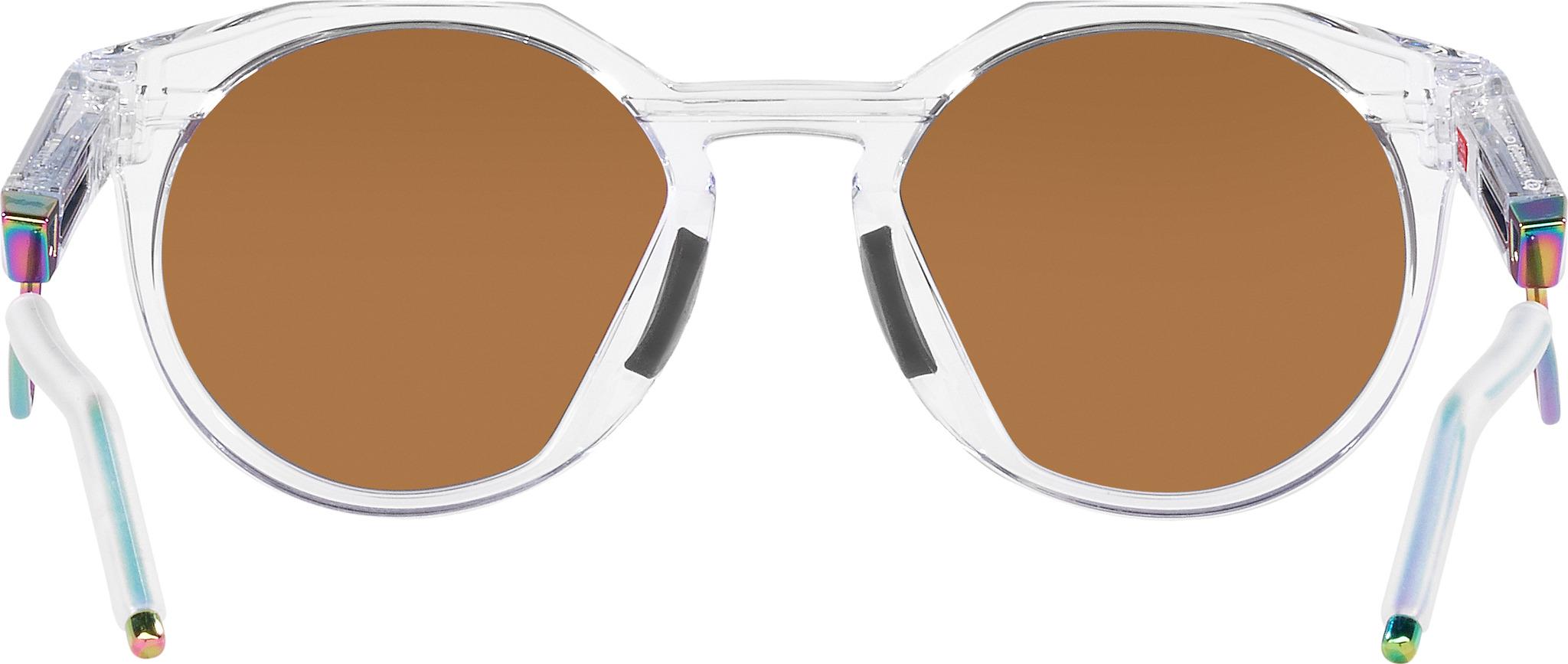 Product gallery image number 2 for product HSTN Metal Sunglasses - Polished Clear - Prizm Violet Iridium Lens - Unisex