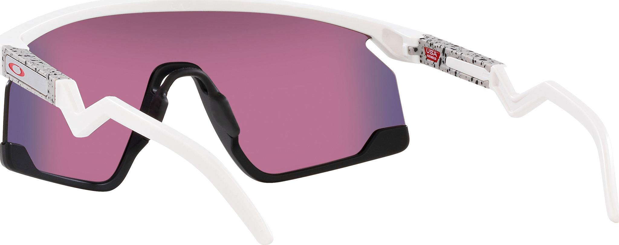 Product gallery image number 4 for product BXTR Sunglasses - Matte White and Black - Prizm Road Lens - Unisex