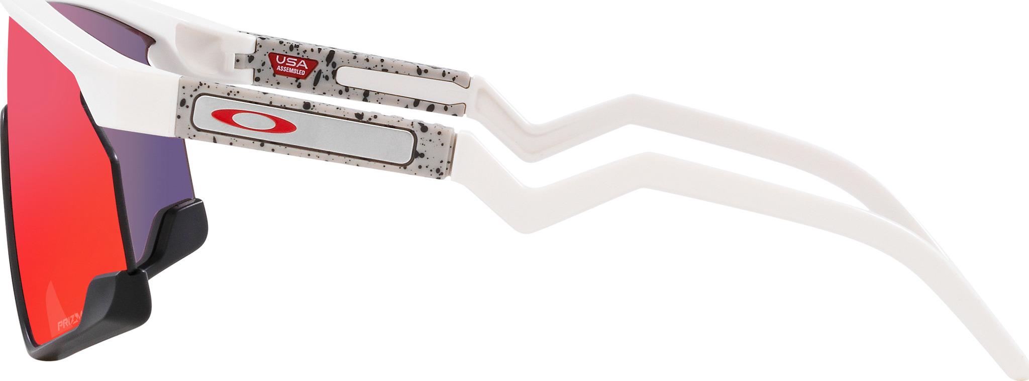 Product gallery image number 3 for product BXTR Sunglasses - Matte White and Black - Prizm Road Lens - Unisex