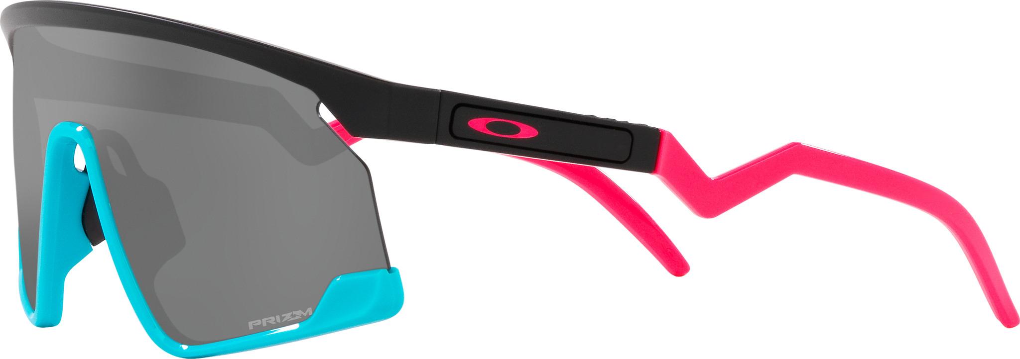 Product gallery image number 5 for product BXTR Sunglasses - Matte Black and Teal - Prizm Black Iridium Lens - Unisex