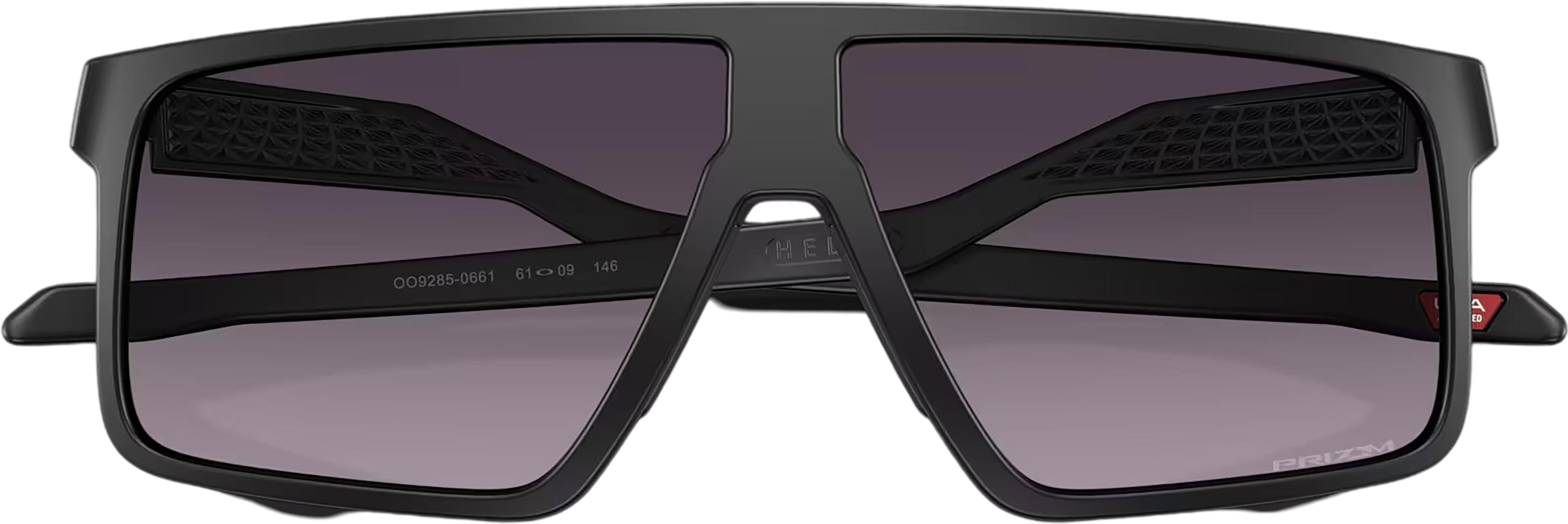 Product gallery image number 2 for product Helux Sunglasses - Matte Black - Prizm Grey Gradient Lens - Unisex