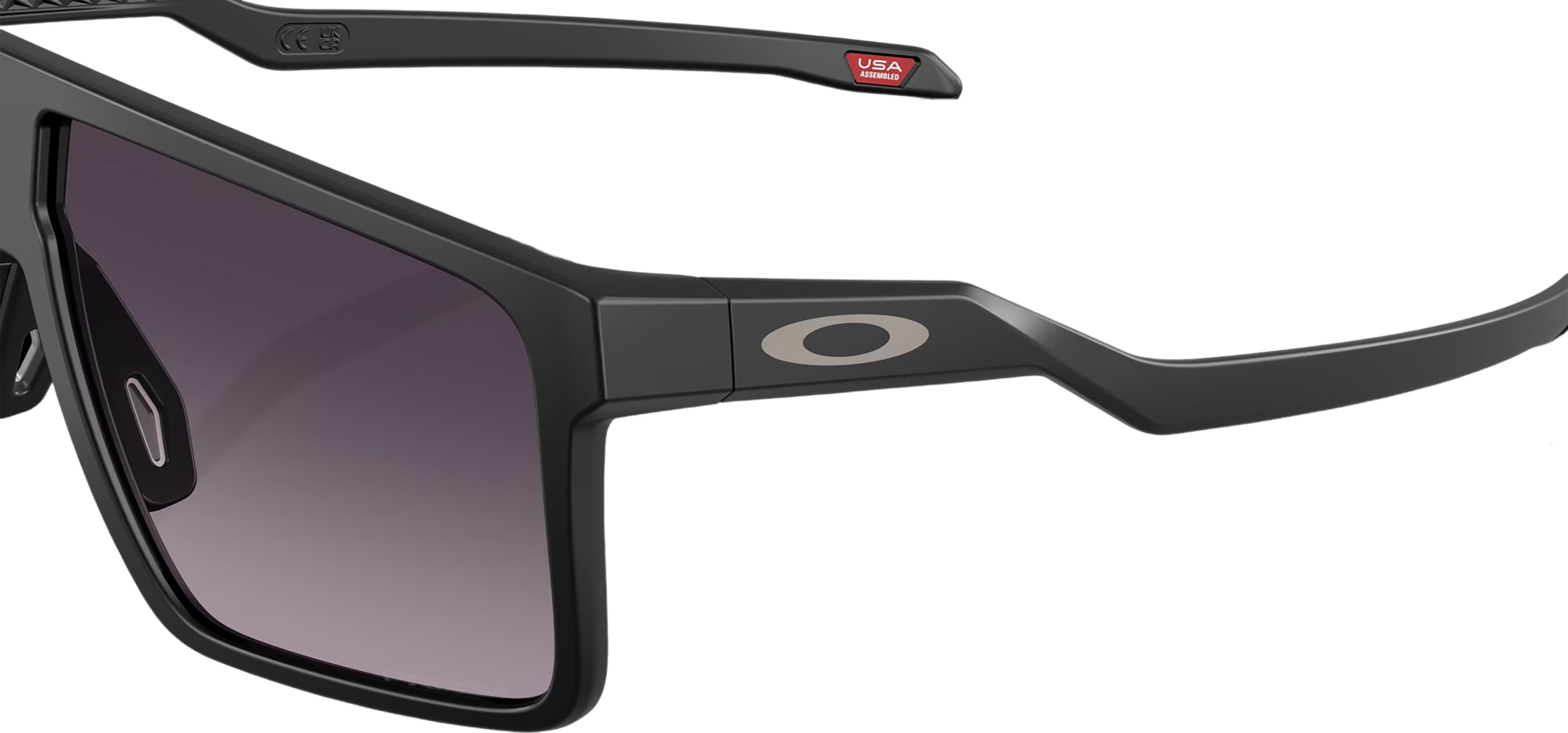 Product gallery image number 3 for product Helux Sunglasses - Matte Black - Prizm Grey Gradient Lens - Unisex