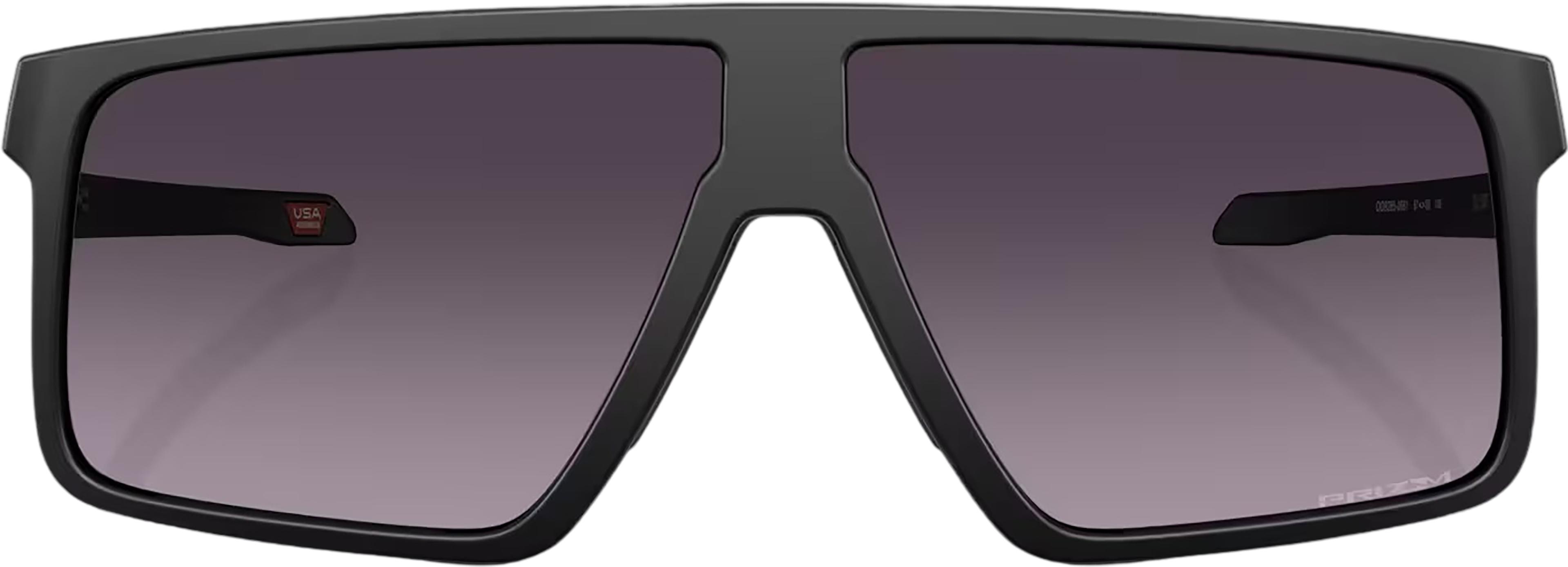 Product gallery image number 5 for product Helux Sunglasses - Matte Black - Prizm Grey Gradient Lens - Unisex