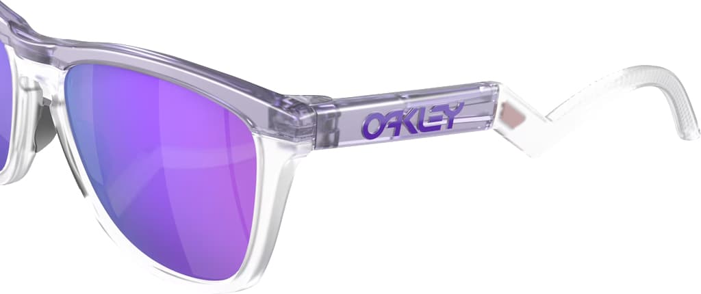 Product gallery image number 2 for product Frogskins Hybrid Sunglasses - Matte Lilac/Prizm Clear - Prizm Violet Lens