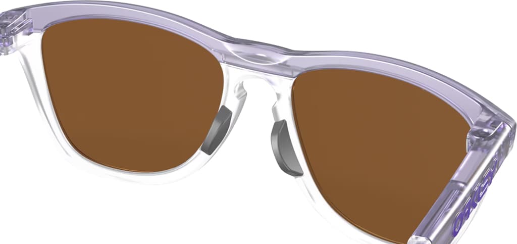 Product gallery image number 4 for product Frogskins Hybrid Sunglasses - Matte Lilac/Prizm Clear - Prizm Violet Lens