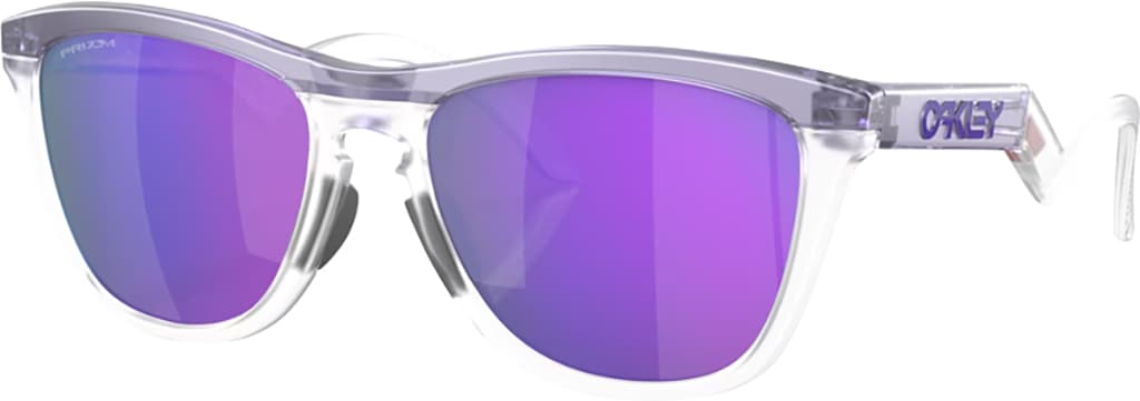 Product gallery image number 3 for product Frogskins Hybrid Sunglasses - Matte Lilac/Prizm Clear - Prizm Violet Lens
