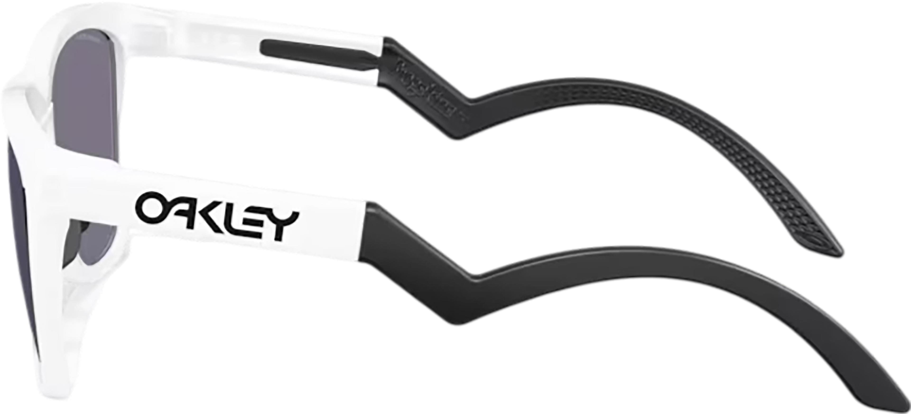 Product gallery image number 3 for product Frogskins Hybrid Duality Collection Sunglasses - Matte White - Prizm Grey Lens - Unisex