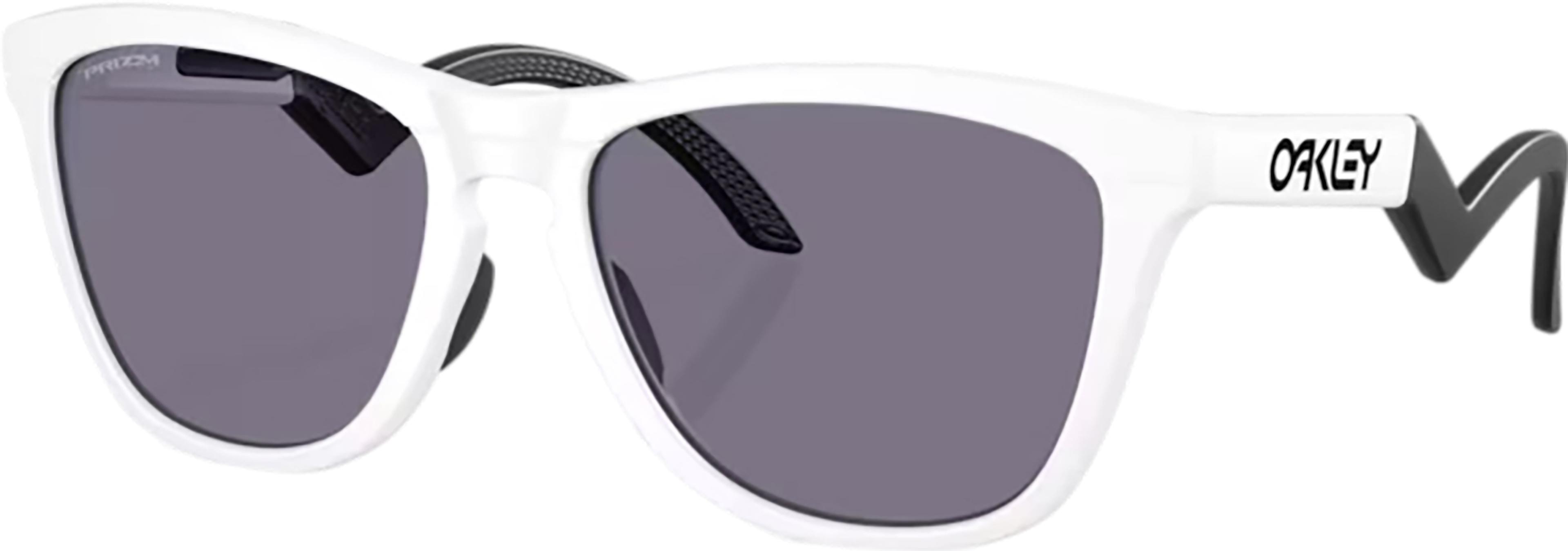Product gallery image number 1 for product Frogskins Hybrid Duality Collection Sunglasses - Matte White - Prizm Grey Lens - Unisex