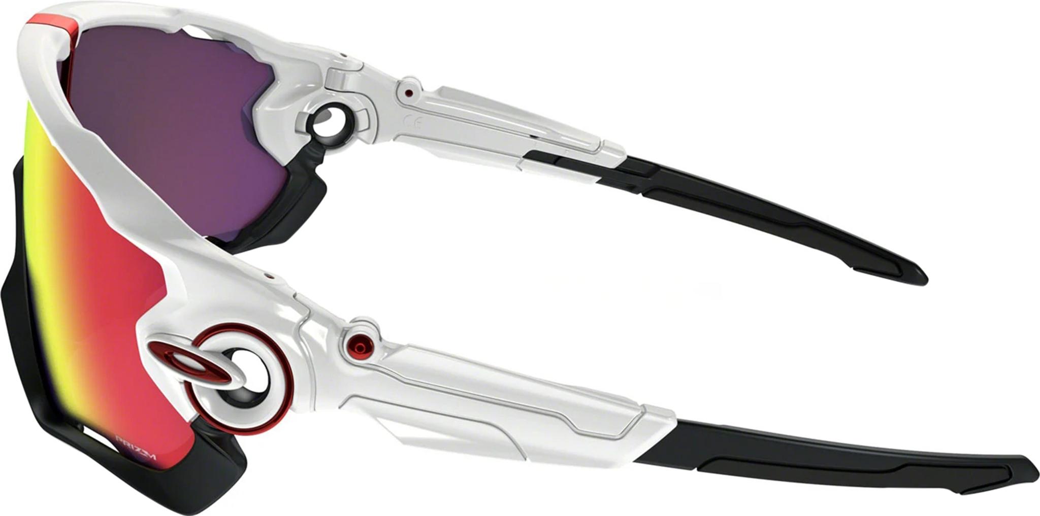 Product gallery image number 5 for product Jawbreaker Sunglasses - Polished White - Prizm Road Lens