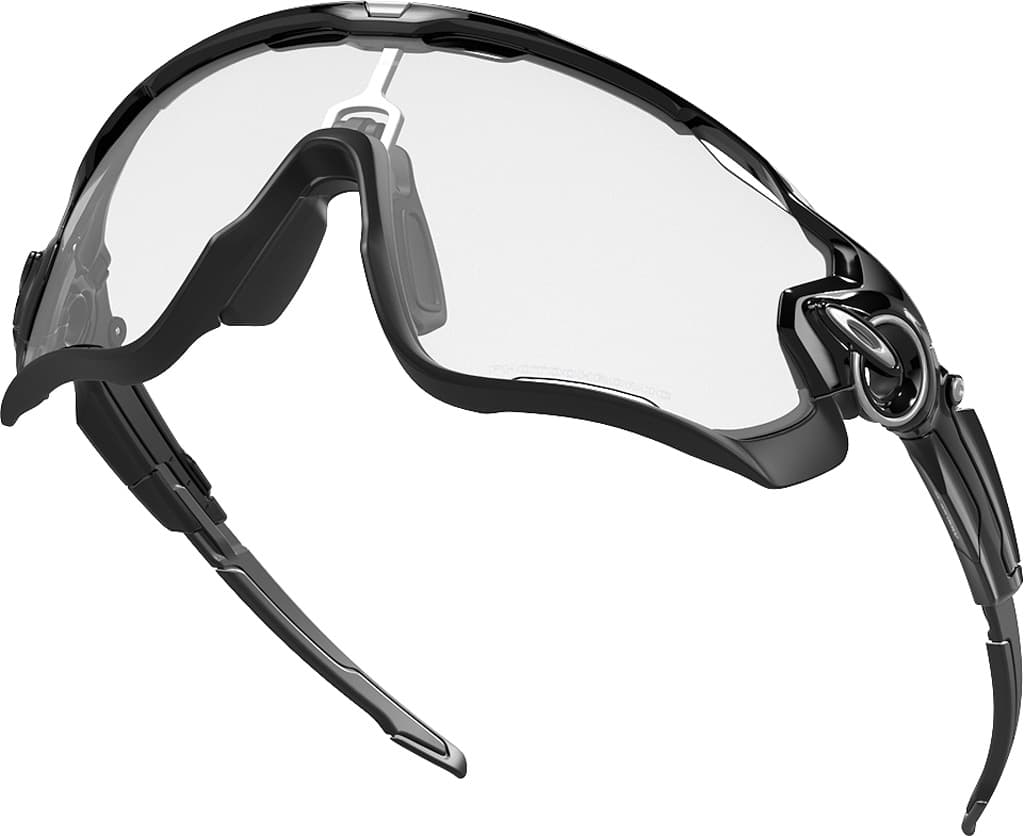 Product gallery image number 5 for product Jawbreaker Sunglasses - Black - Clear To Black Iridium Photochromatic Lens