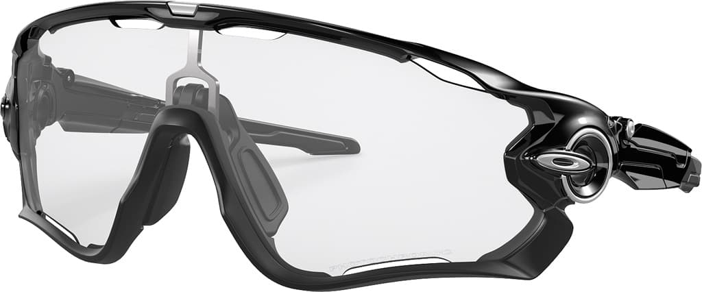 Product image for Jawbreaker Sunglasses - Black - Clear To Black Iridium Photochromatic Lens
