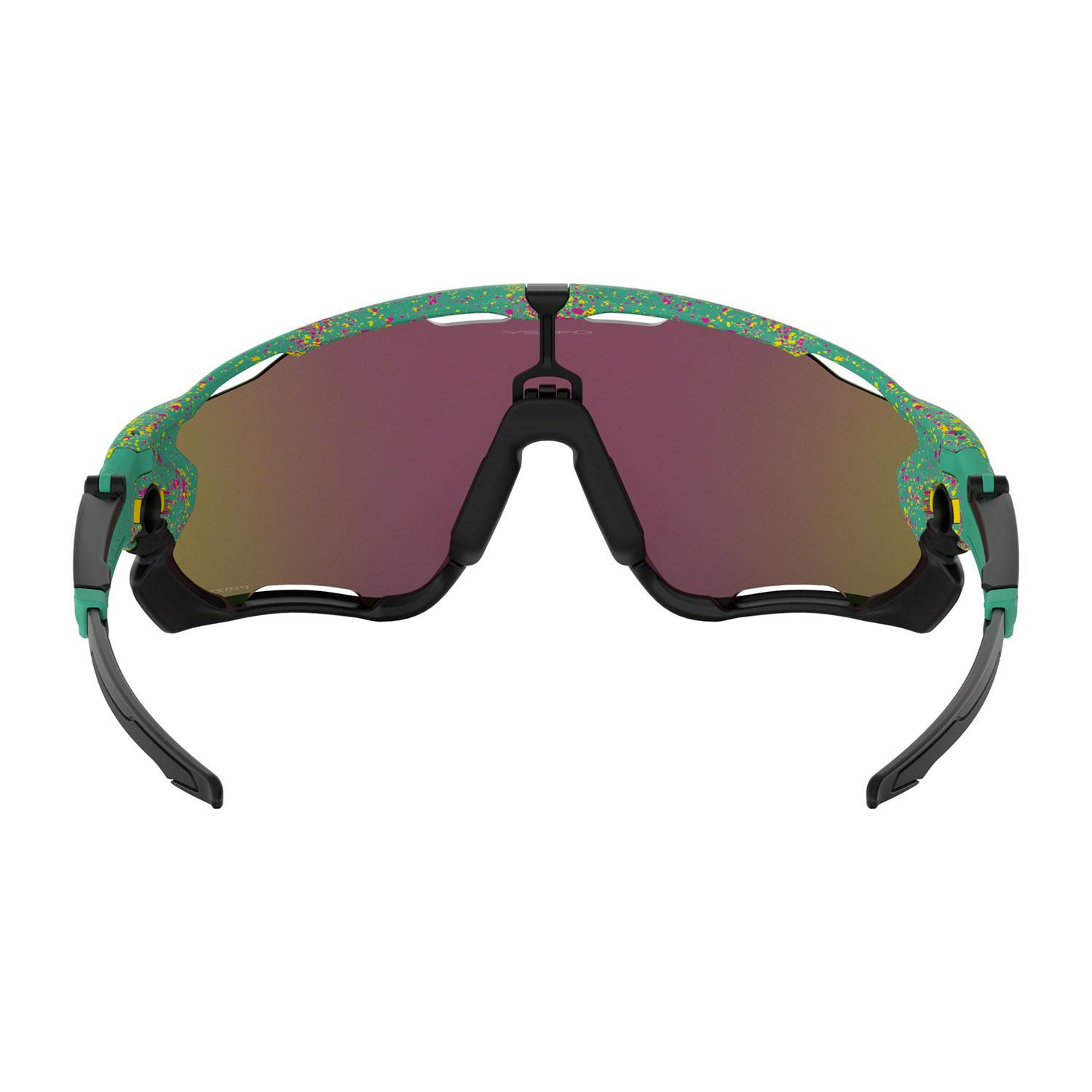Product gallery image number 4 for product Jawbreaker Sunglasses - Splatter Celeste - Prizm Sapphire Iridium Lens