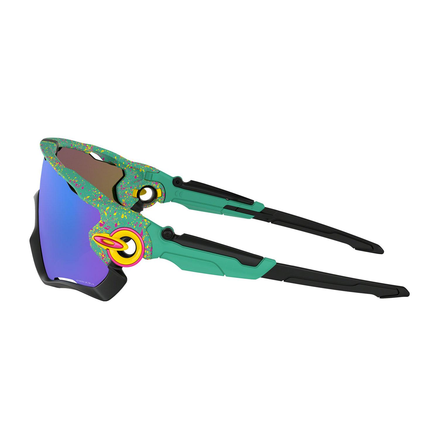 Product gallery image number 2 for product Jawbreaker Sunglasses - Splatter Celeste - Prizm Sapphire Iridium Lens