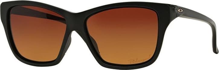 Product gallery image number 4 for product Hold On Sunglasses - Matte Black - Brown Gradient Polarized Lens - Women's