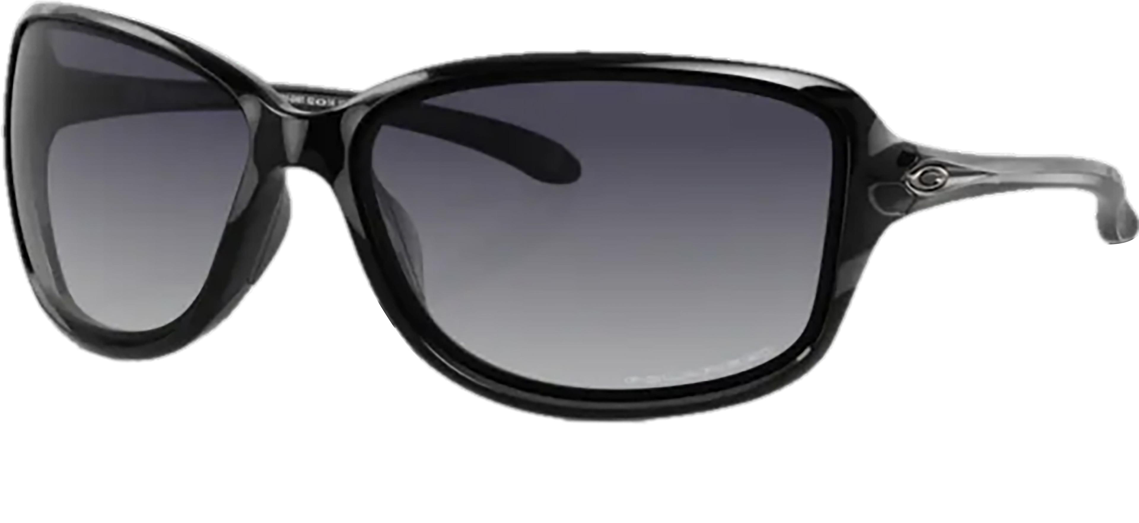 Product image for Lunettes de soleil Cohort - Polished Black - Verres polarisés Grey Gradient - Femme