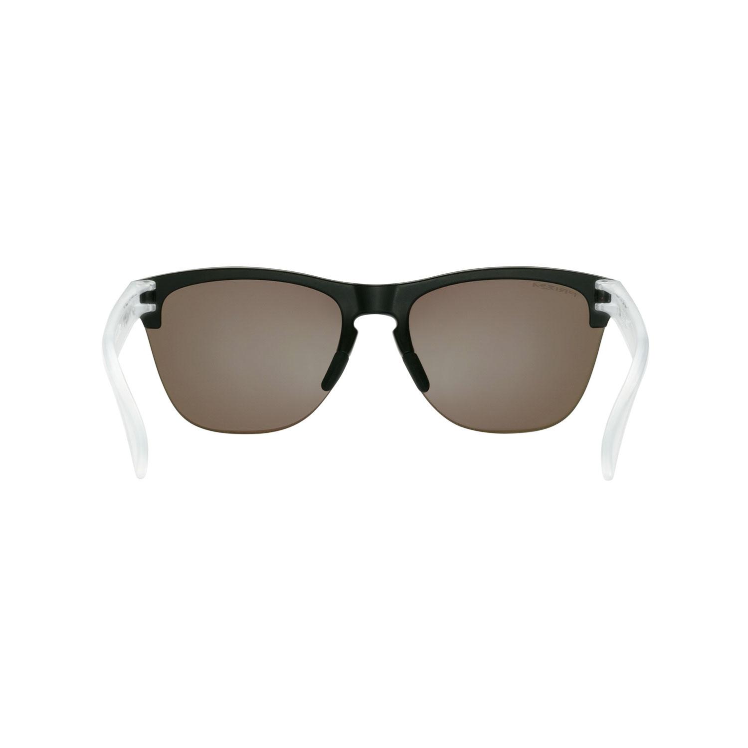 Product gallery image number 4 for product Frogskins Lite Sunglasses - Matte Black and Clear - Prizm Sapphire Iridium Lens