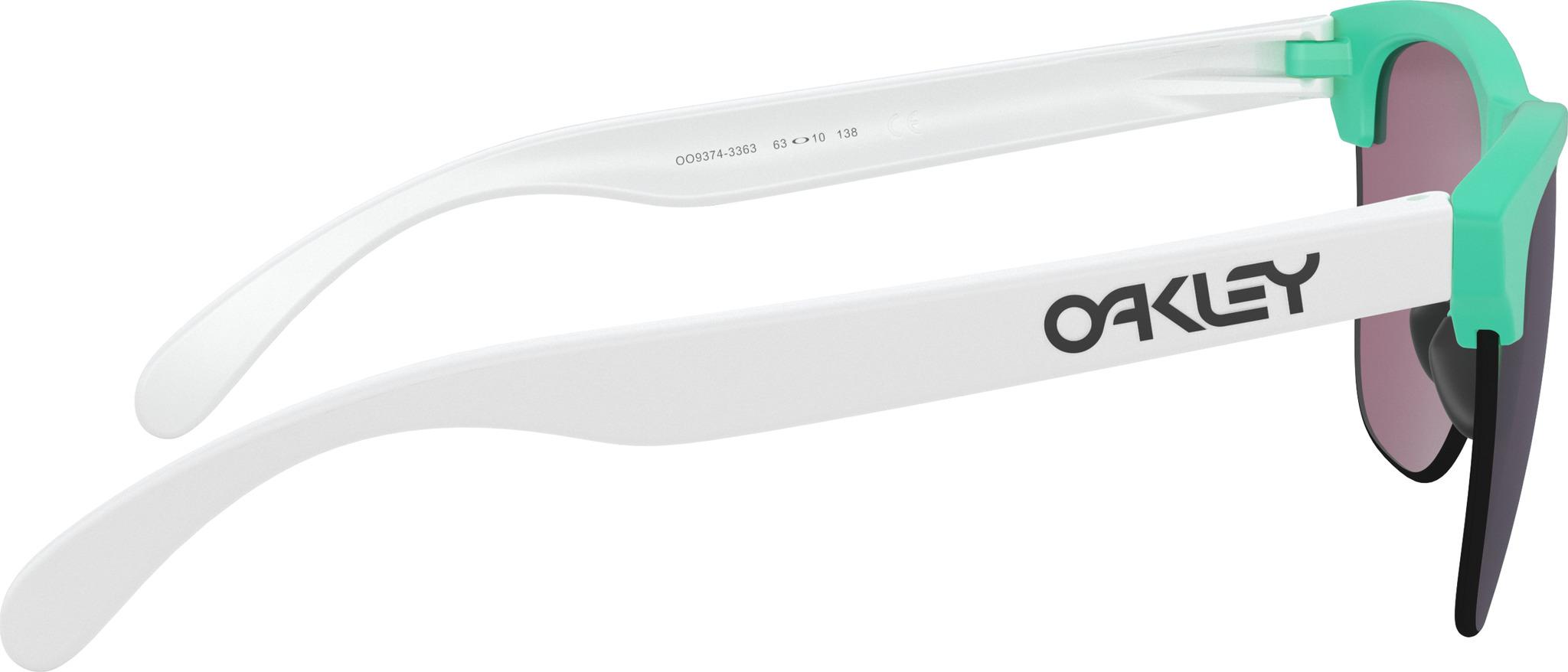 Product gallery image number 6 for product Frogskins Lite Sunglasses - Matte Celeste White - Prizm Jade Iridium Lens
