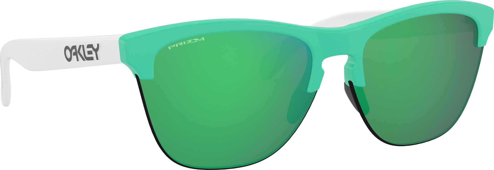 Product gallery image number 2 for product Frogskins Lite Sunglasses - Matte Celeste White - Prizm Jade Iridium Lens