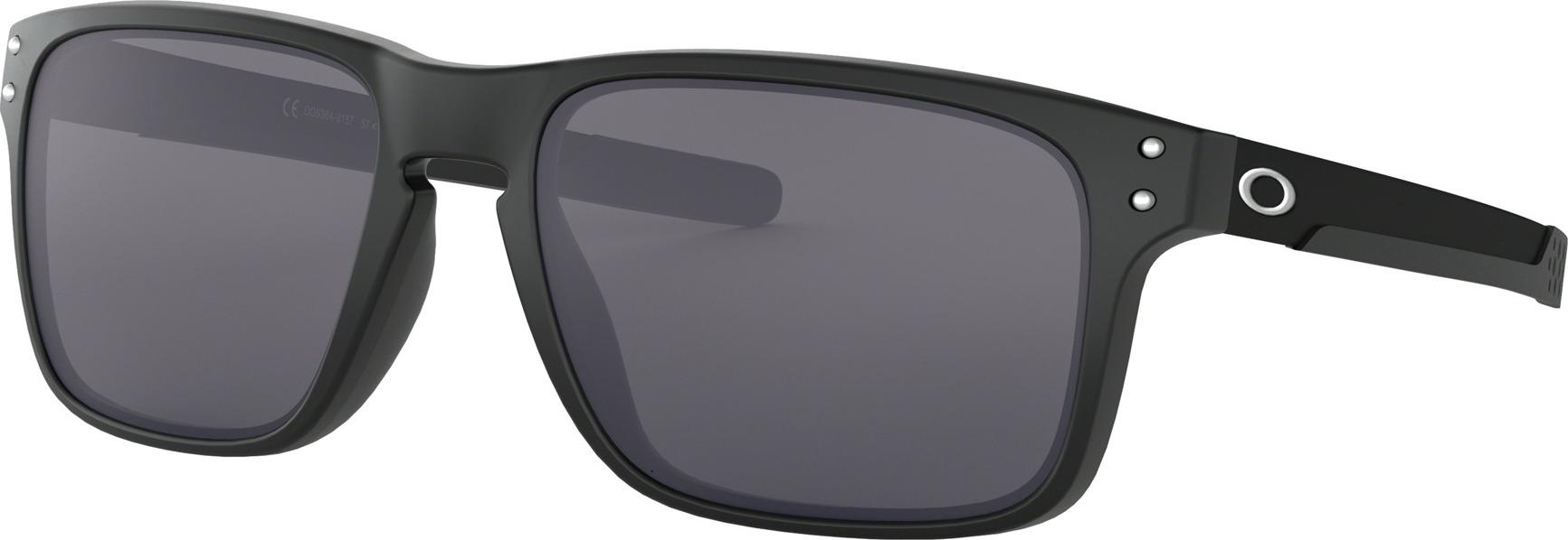 Product gallery image number 1 for product Holbrook Mix Sunglasses - Matte Black - Grey Lens