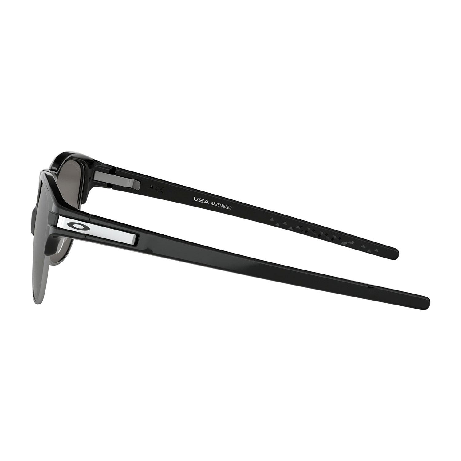 Product gallery image number 2 for product Latch Key L Sunglasses - Polished Black - Black Iridium Polarized Lens